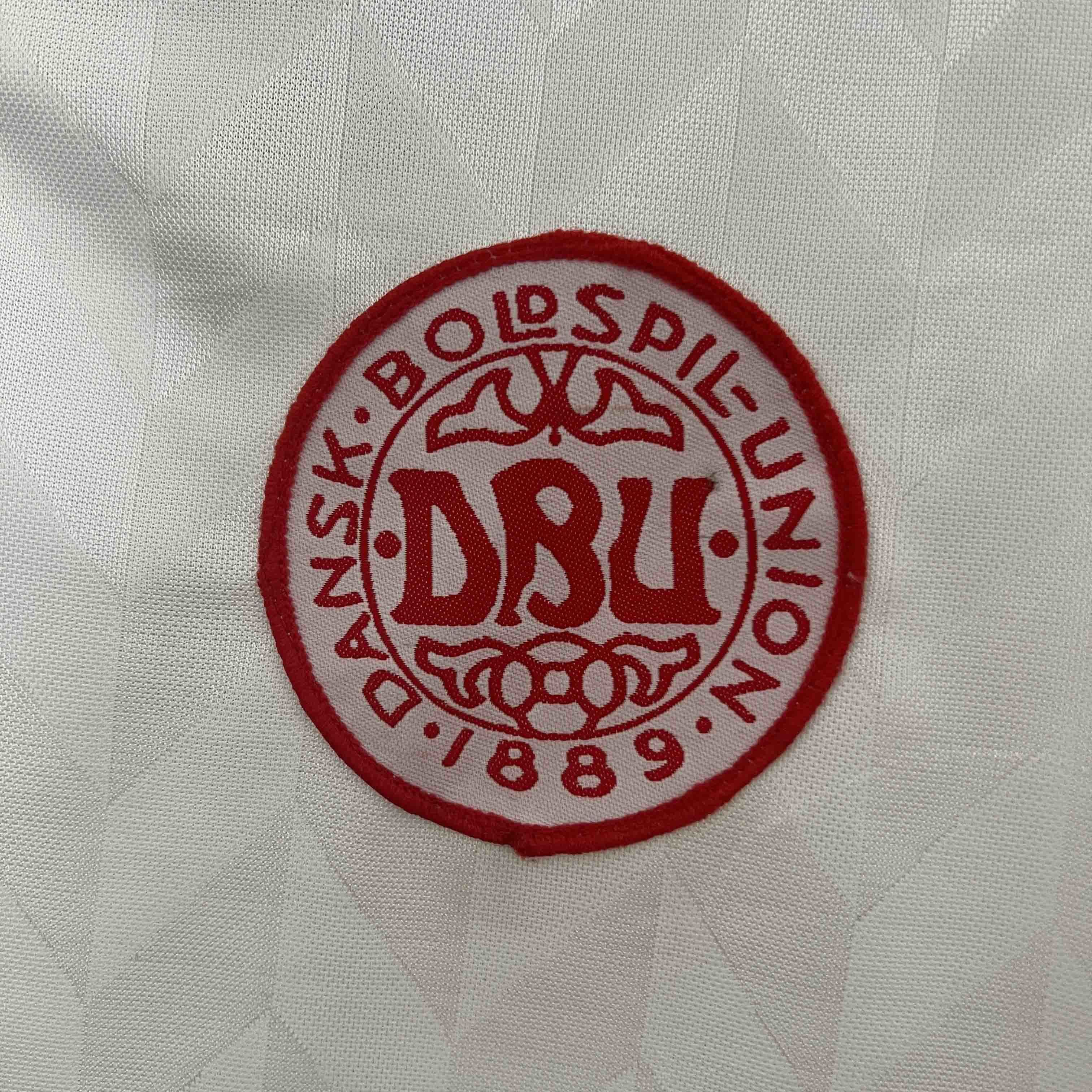1988 Denmark Away Retro Kit Vintage Shirt AAAAJersey Wholesale Yupoo 3