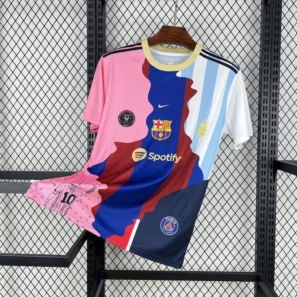 25-26 Messi Career Exclusive Edition Soccer T-Shirt AAAAJersey Supply Yupoo 6