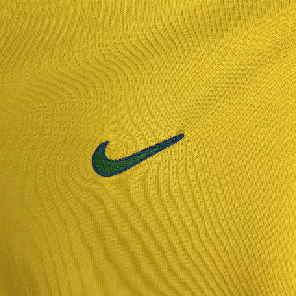 1997 Brazil Home Retro Kit Vintage Shirt AAAAJersey Supplier Yupoo 5