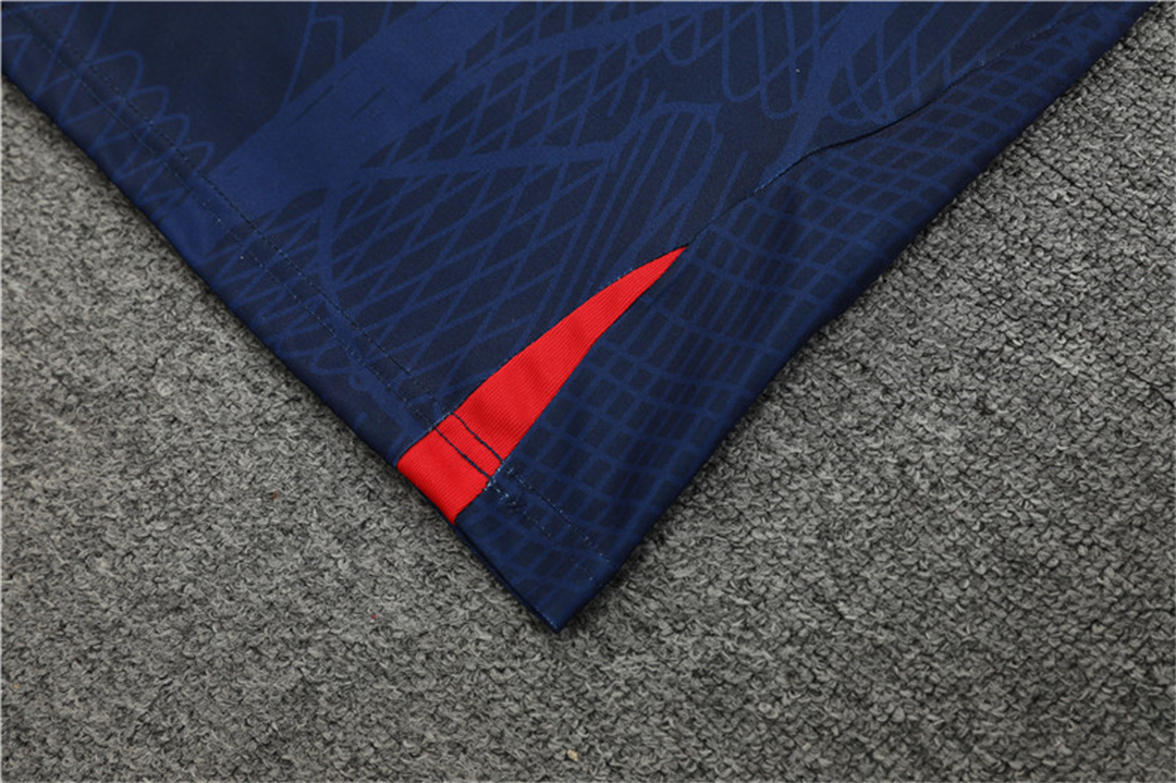 2022 Portugal Training Jersey Royal Blue 2