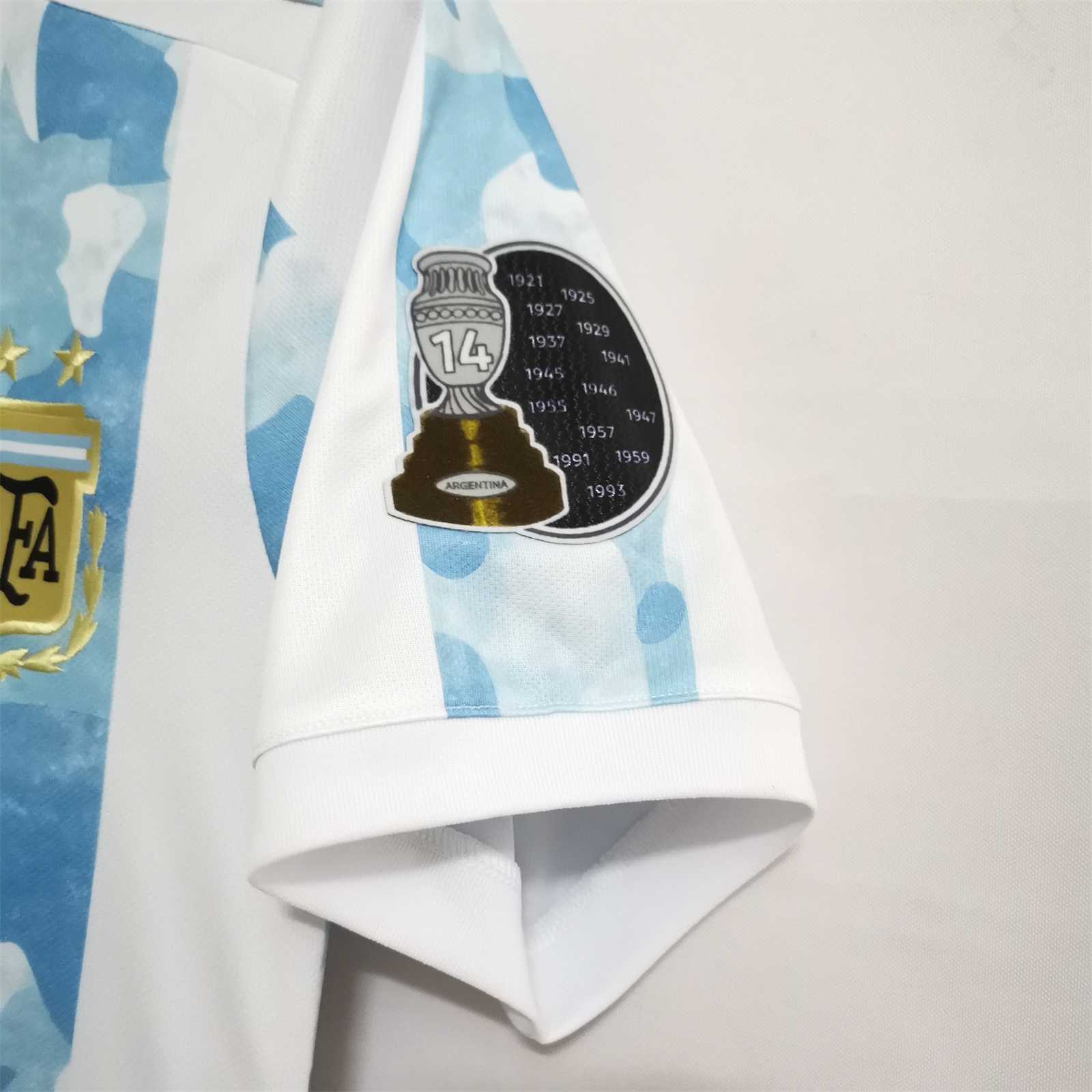 2021 Argentina home Copa América Final edition 1