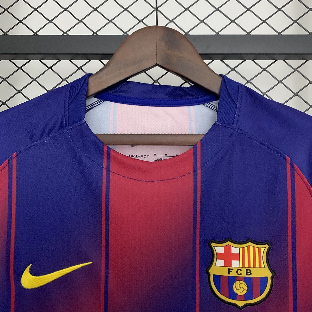 25-26 Barcelona Home Kit Soccer T-Shirt AAAAJersey Supply Yupoo 1