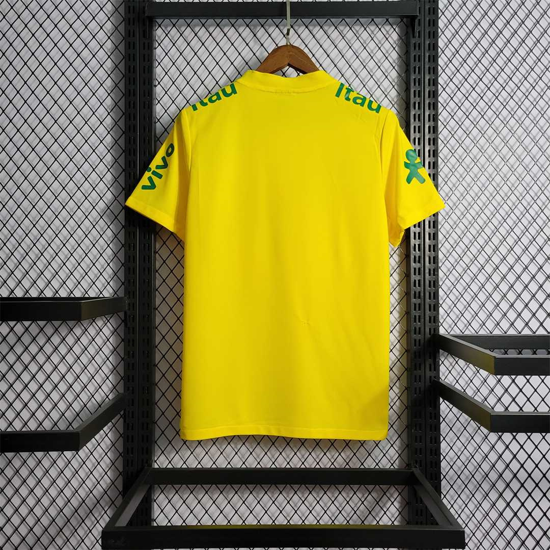 2122 Brazil Pre-Game Yellow 6