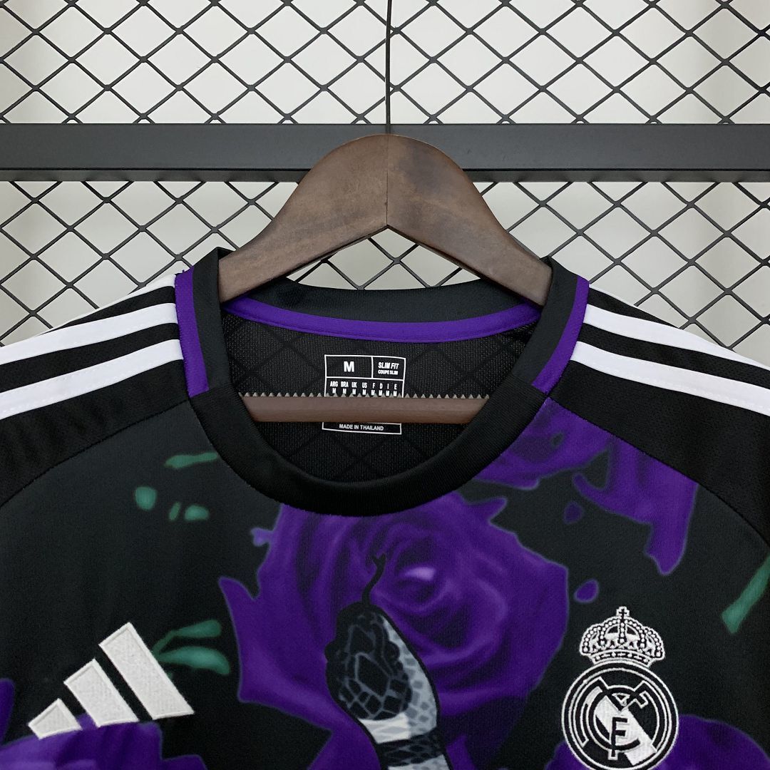 25-26 Real Madrid Purple Snake Special Edition Shirt Football Uniform AAAAJersey Dropship Yupoo 1