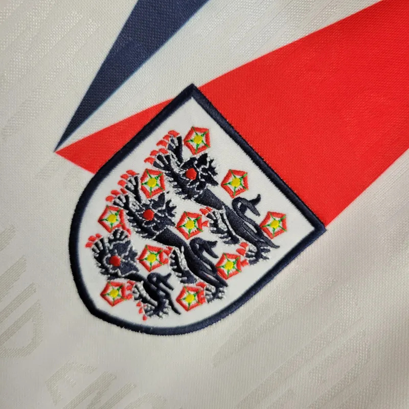 1992 England Home Retro Kit Vintage Shirt Football AAAAJersey Supplier 4
