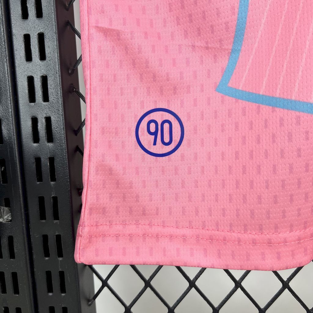 25-26 Barcelona Pink Special Edition(With CL Patch) Shirt Soccer Uniform AAAAJersey Yupoo 3