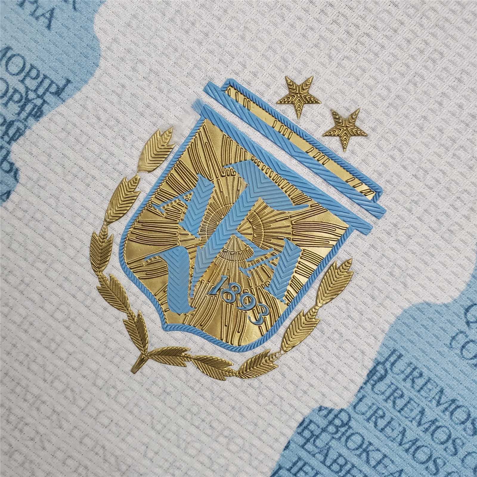 2021 Argentina Commemorative Edition White Blue 9