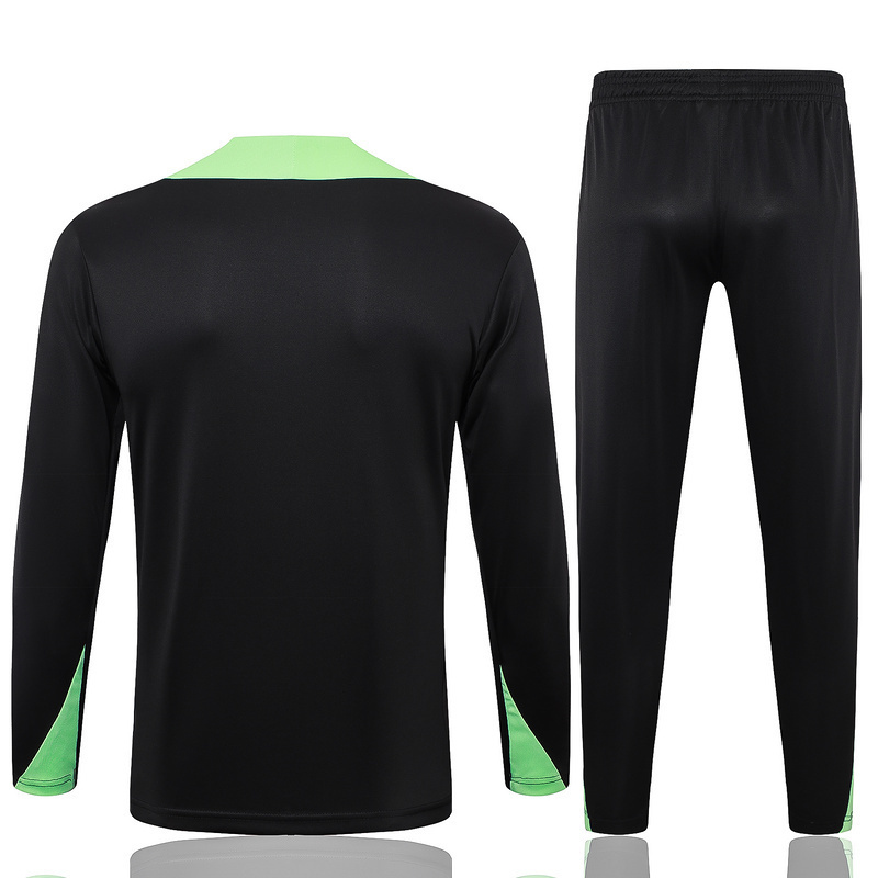 2024 Brazil Long Sleeve Training Suit Football Shirts 1