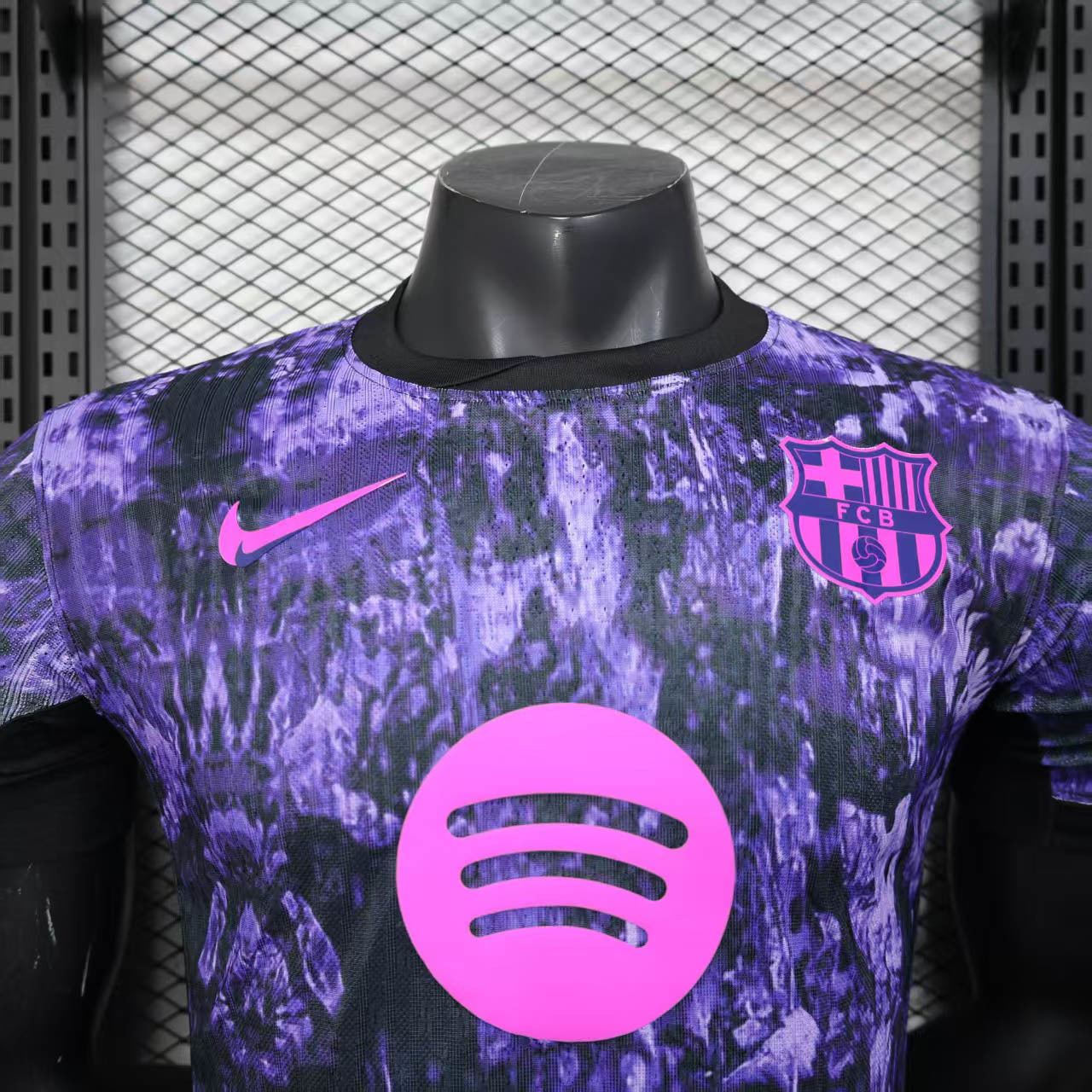 25-26 Barcelona Purple Special Edition Kit Player Version Shirt AAAAJersey Yupoo 1