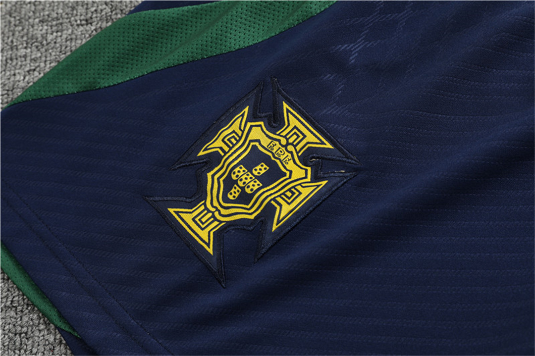 2022 Portugal Training Jersey Royal Blue 10