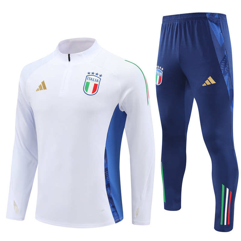 2024 Italy Long Sleeve Training Suit Football Shirts