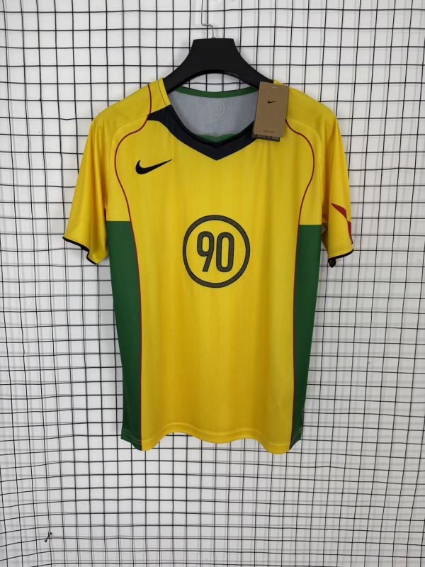 25-26 T90 Yellow Kit Soccer T-Shirt AAAAJersey Supply Yupoo
