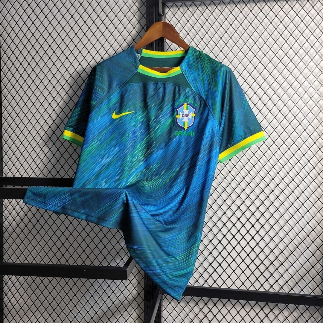 2023 Brazil green training suit 5