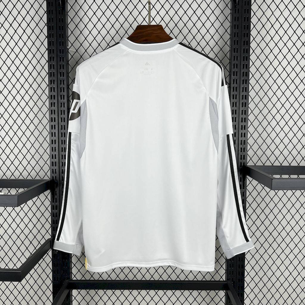 25-26 Real Madrid Home Long Sleeve Shirt Football Uniform AAAAJersey Supply Yupoo S-3XL 4