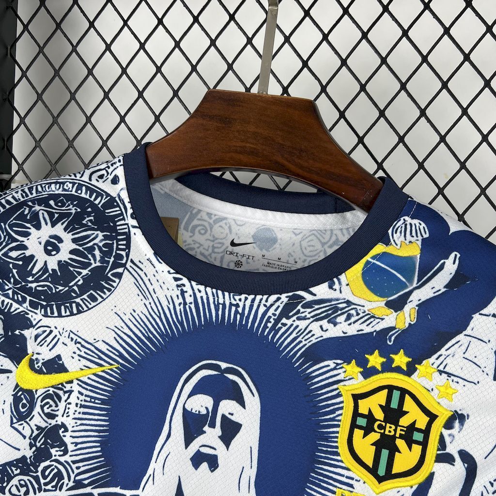 2025 Brazil X Christ Special Edition T-Shirt Football Apparels Soccer AAAAJersey Yupoo 1