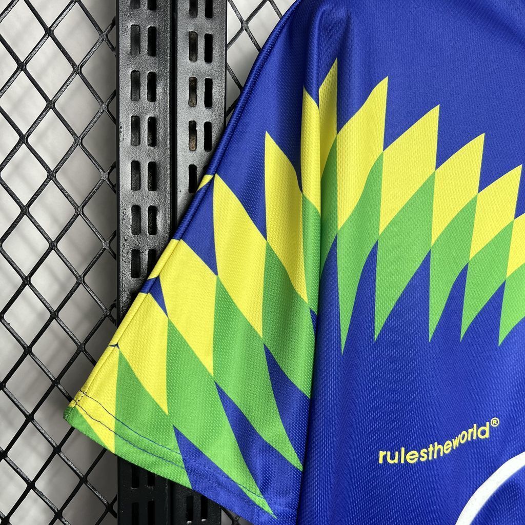 1995 Brazil Away Retro Corteiz Special Kit Vintage Shirt Soccer AAAAJersey Yupoo 3