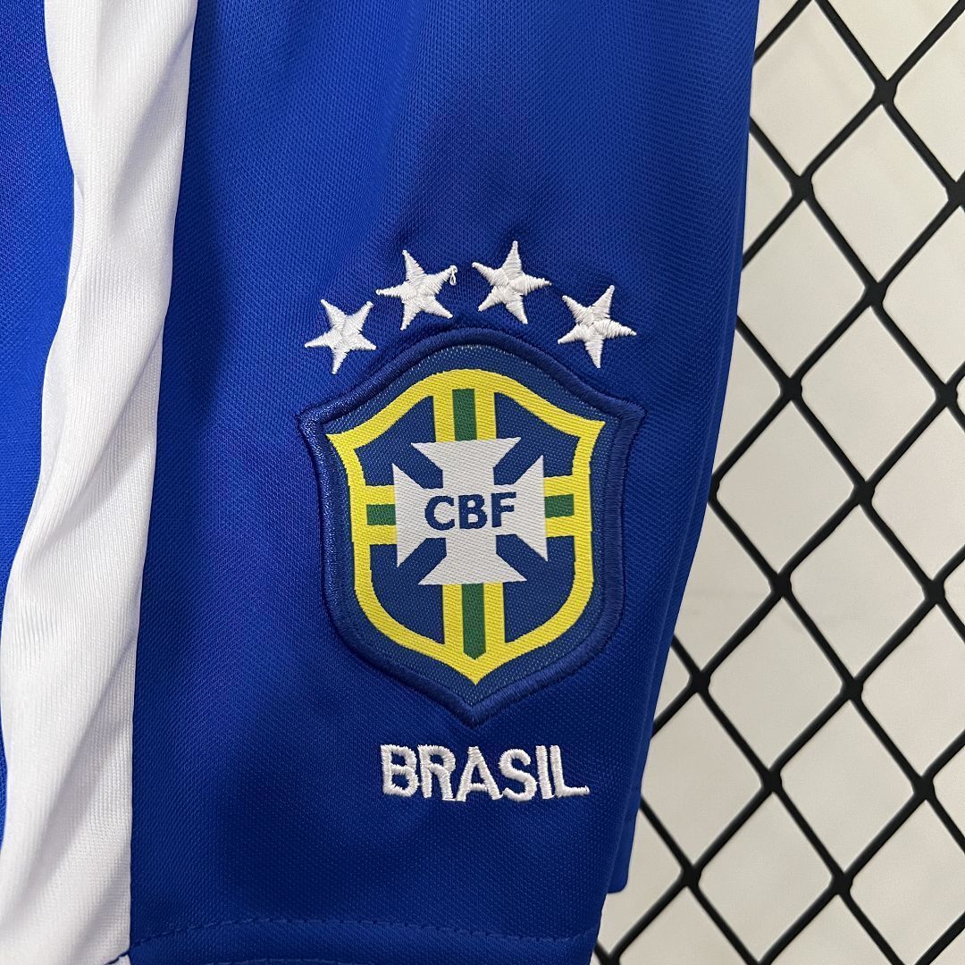 1998 Brazil Home Retro Kids Kit World Cup Shirt Soccer Jerseys Yupoo 8