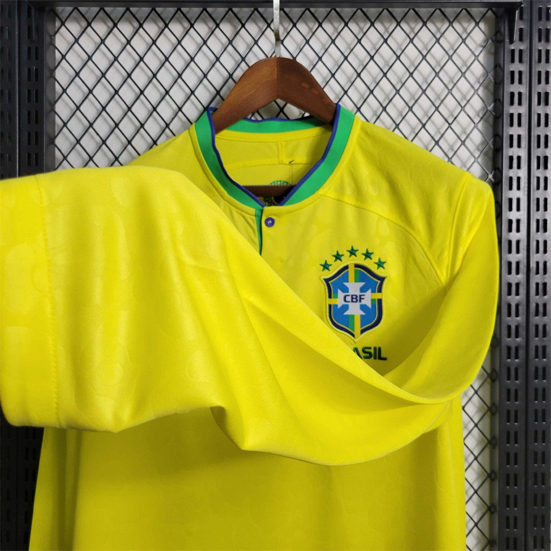 2022 Brazil home long sleeve 7