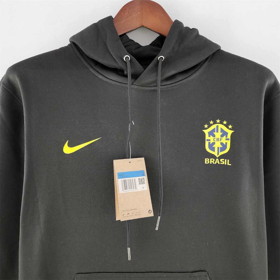 2022 Brazil Hoodie Black 2