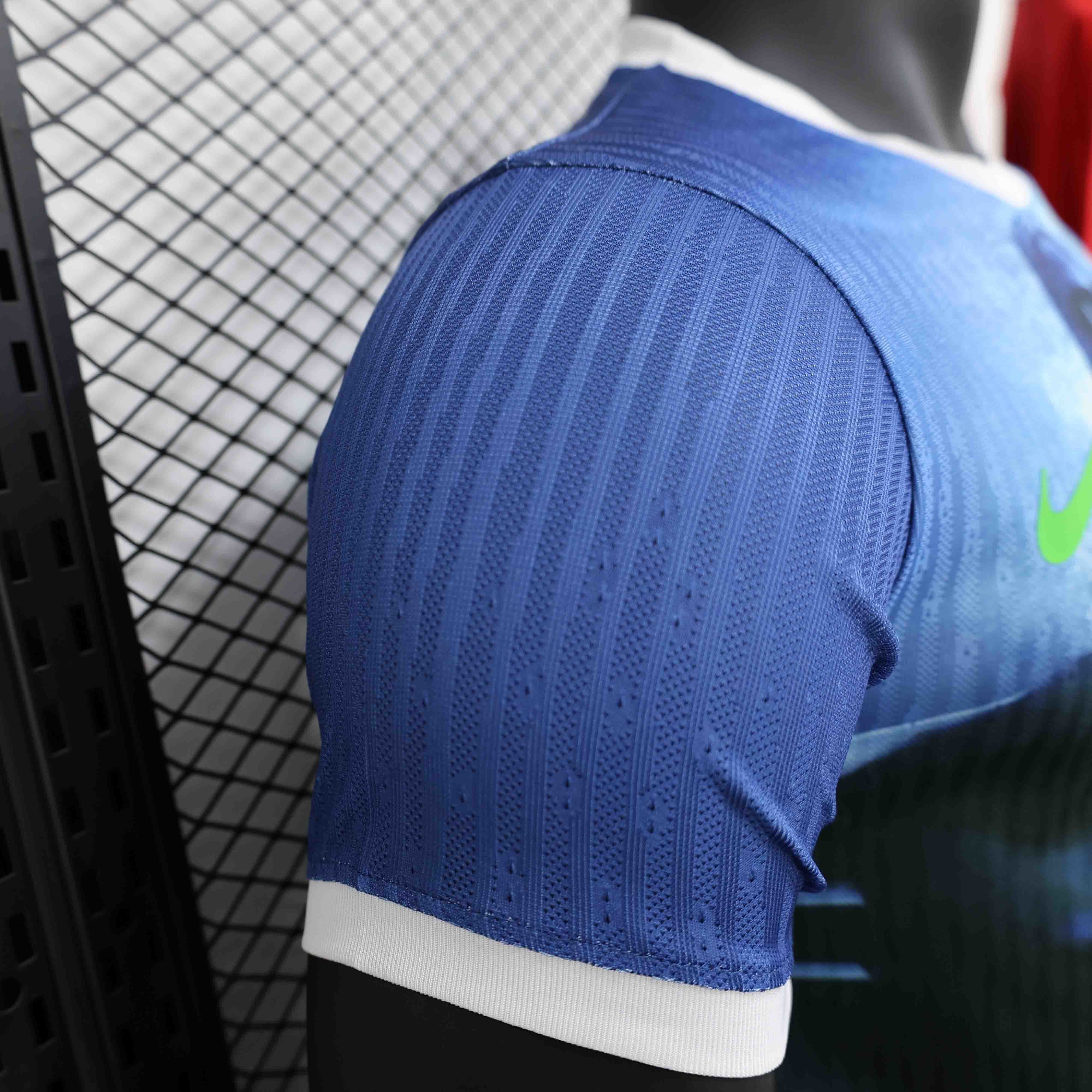 2024 Brazil Jesus Blue Special Edition Player Version Shirt AAAAJersey Supplier Yupoo 1