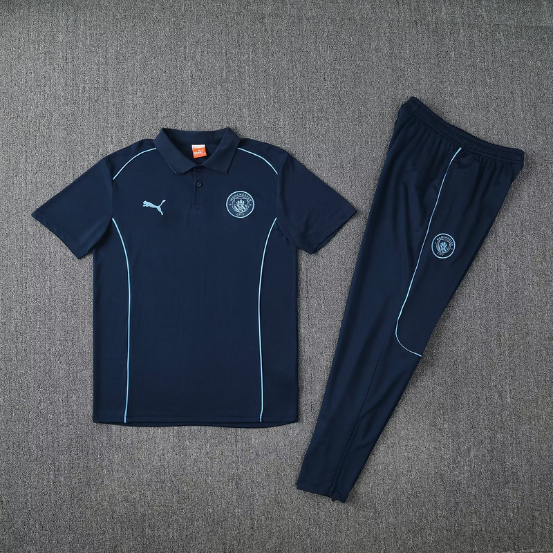25-26 Manchester City Training POLO Kit Soccer AAAAJersey Yupoo S-2XL 1