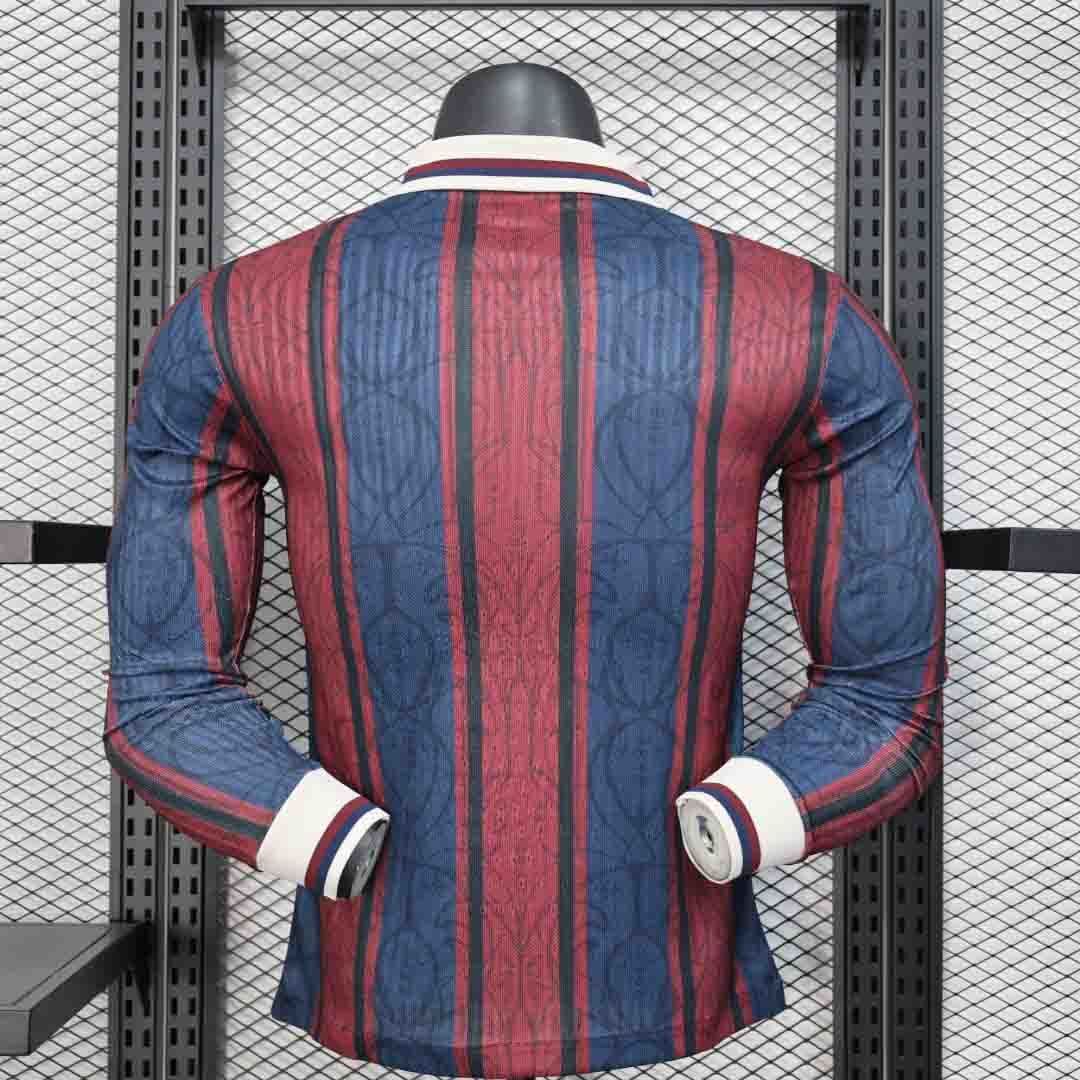 25-26 Barcelona 125th Anniversary Long Sleeve Player Version Shirt AAAAJersey Supply Yupoo 1