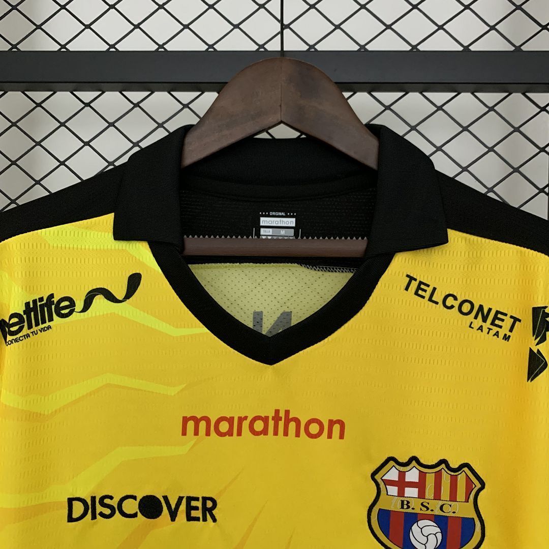 24-25 Barcelona SC Home Shirt Soccer Uniform AAAAJersey Dropship Yupoo 6