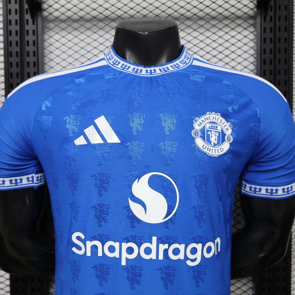 26-27 Manchester United Blue Mens Kit Special Edition Player Soccer Shirt AAAAJersey Yupoo 6