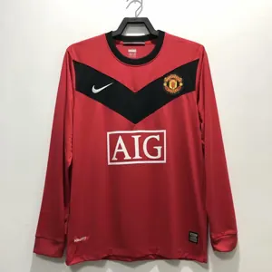09-10 Manchester United home long sleeve