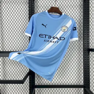 25-26 Manchester City Home Kit Football T-Shirt AAAAJersey Dropship Yupoo
