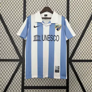 12-13 Malaga Home Retro Kit Football Apparel AAAAJerseys Dropshipping Yupoo