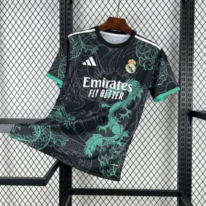 25-26 Real Madrid Green Dragon Special Edition Shirt AAAAJersey Dropship Yupoo