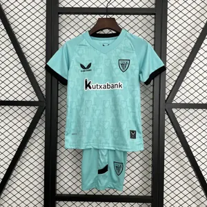 25-26 Athletic Bilbao Third Kids Kit Soccer Youth Apparels AAAAJersey Supply Yupoo