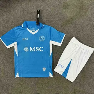 24-25 Napoli Home Kid Kits Youth Apparels Sport AAAAJersey Yupoo
