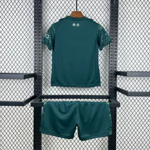 25-26 Manchester City Fourth Kids Kit Soccer Youth Apparels AAAAJersey Supply Yupoo 4