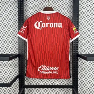 25-26 Toluca Home Kit Red Shirt Football Uniform AAAAJersey Supply Yupoo 3