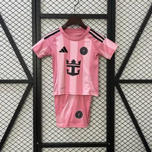25-26 Inter Miami Home Kid Kits Youth Apparels AAAAJersey Dropship Yupoo