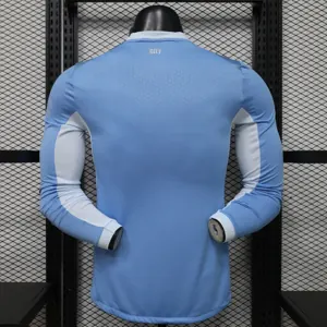 26-27 Manchester City Home Kit Player Version Football Long Sleeve Shirt AAAAJersey Dropship Yupoo 1 8