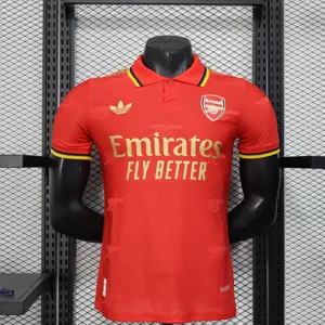 25-26 Arsenal Red Special Edition Kit Player Version Polo Sino Shirt AAAAJersey Supply Yupoo
