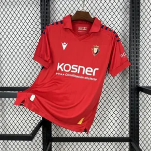 25-26 Osasuna Home Kit Football Apparels Sport AAAAJersey Supplier Yupoo