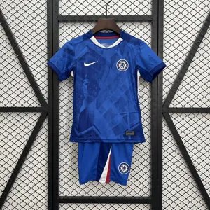 25-26 Chelsea Home Kid Kits Yourth Apparels AAAAJersey Supply Yupoo