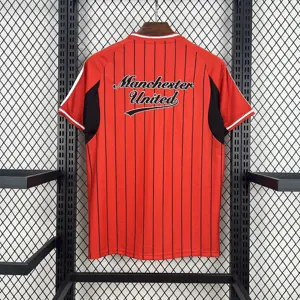 25-26 Manchester United Baseball style Pre Match Casual Training Soccer shirt AAAAJersey Yupoo 4