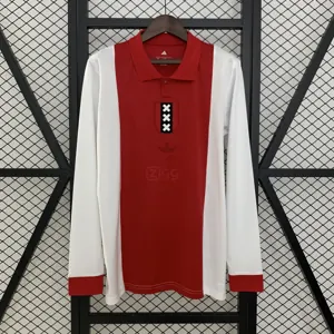 25-26 Ajax Amsterdam Anniversary Long Sleeve Shirt Football Uniform AAAAJersey Supply Yupoo