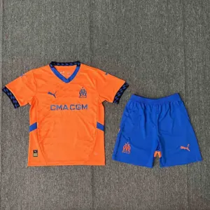 24-25 Marseille Third Kids Kits Youth Apparels AAAAJersey Supplier Yupoo