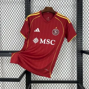 25-26 Servette Home Kit Red Shirt Football Uniform AAAAJersey Supplier Yupoo