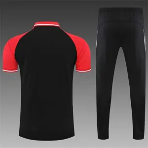 Polo Ajax black red-sleeves 19