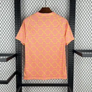 25-26 AC Milan Orange Training Kit Football T-Shirt AAAAJersey Supply Yupoo 1