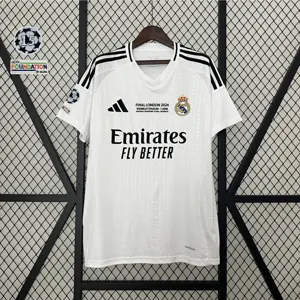 24-25 Real Madrid Home Kit With All Kind of Badges Soccer AAAAJerseys Yupoo 13