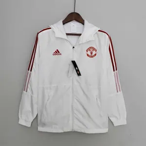 22-23 Manchester United white windbreaker