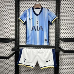 24-25 Tottenham Hotspur Away Kid Kits Youth Apparels Football AAAAJersey Yupoo